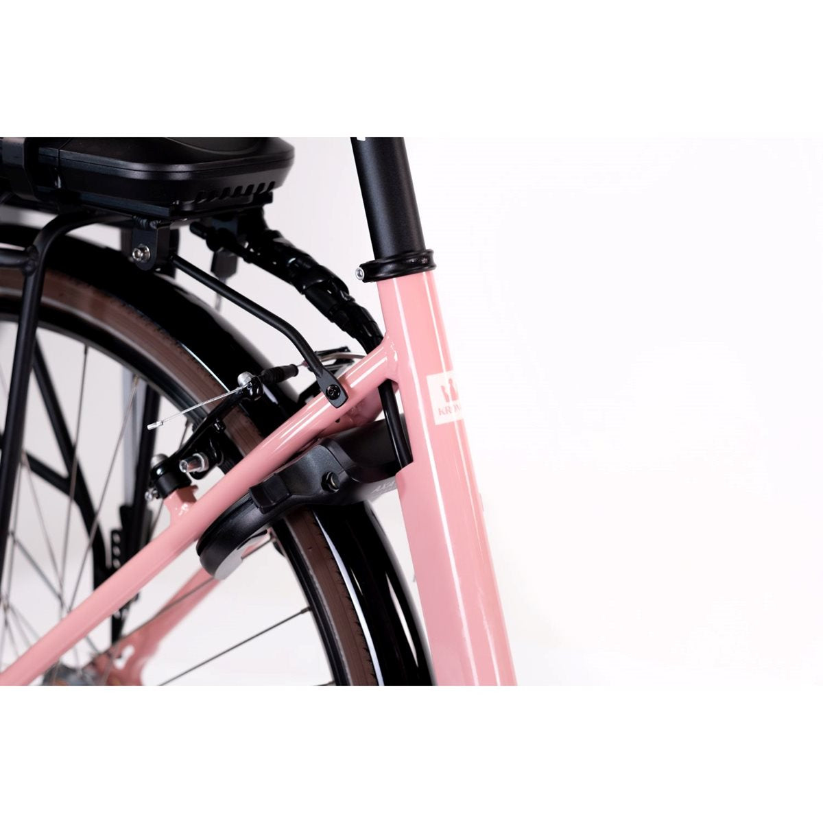 Elcykel Dam Kronan Tapper Pink Gloss