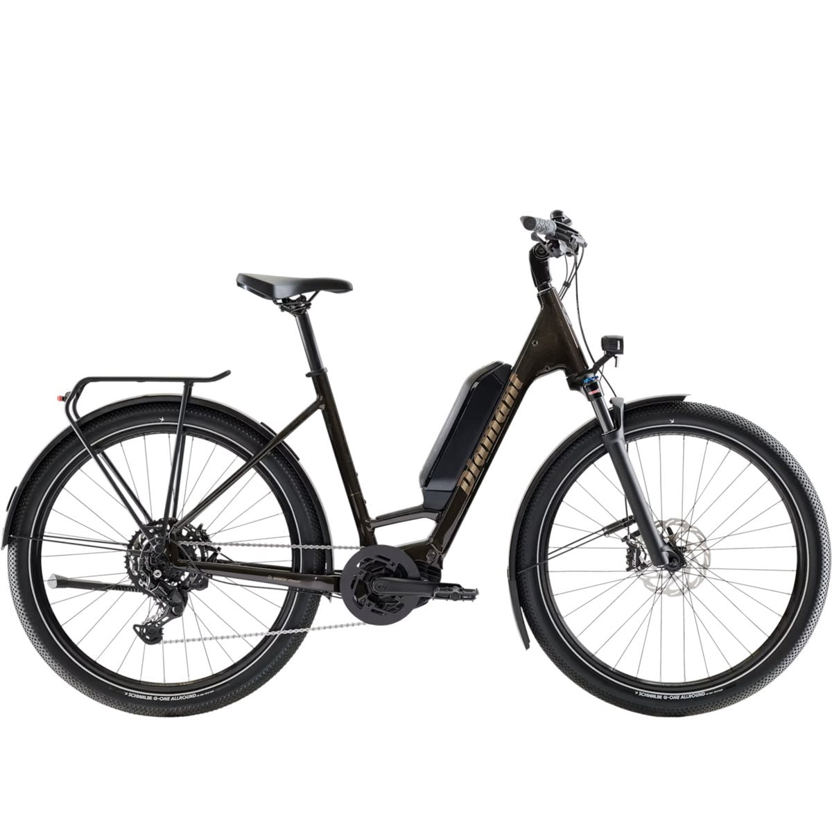 Elcykel Diamant Zing Trip Core.II 540 Olivbraun Metallic