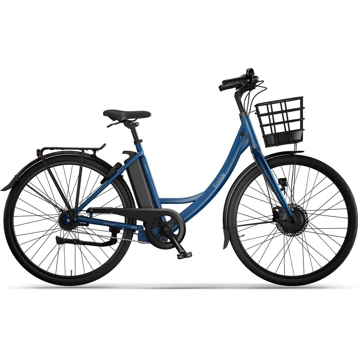 Elcykel Ecoride Ambassador 3 Hub Fotbroms Blue