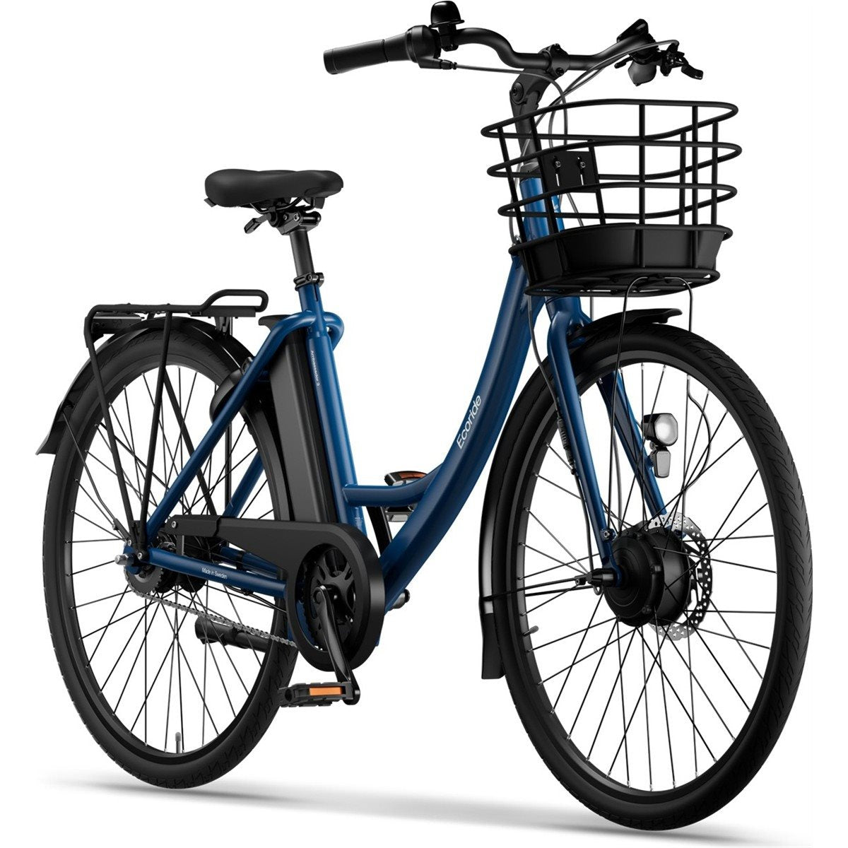 Elcykel Ecoride Ambassador 3 Hub Fotbroms Blue