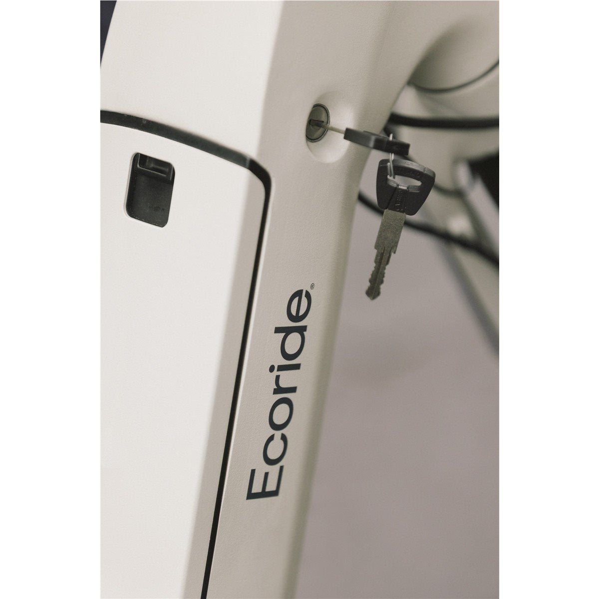 Elcykel Ecoride Ambassador 4 Hub Belt Skivbroms White