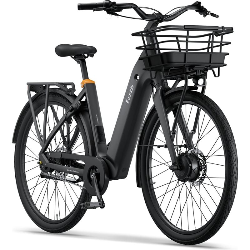 Elcykel Ecoride Ambassador 4 Hub Skivbroms Svart