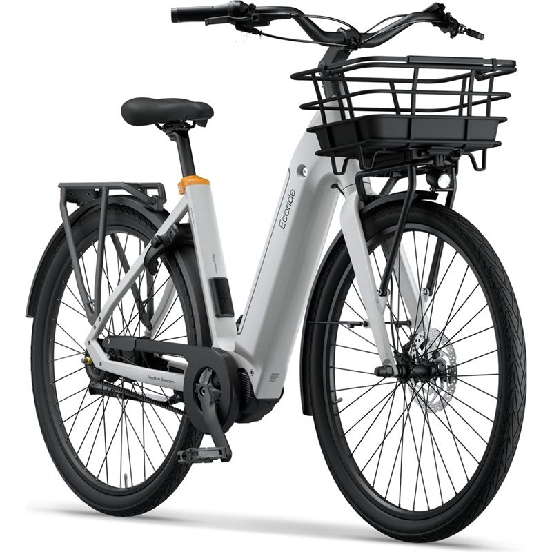 Elcykel Ecoride Ambassador 4 Mid Belt Fotbroms Vit