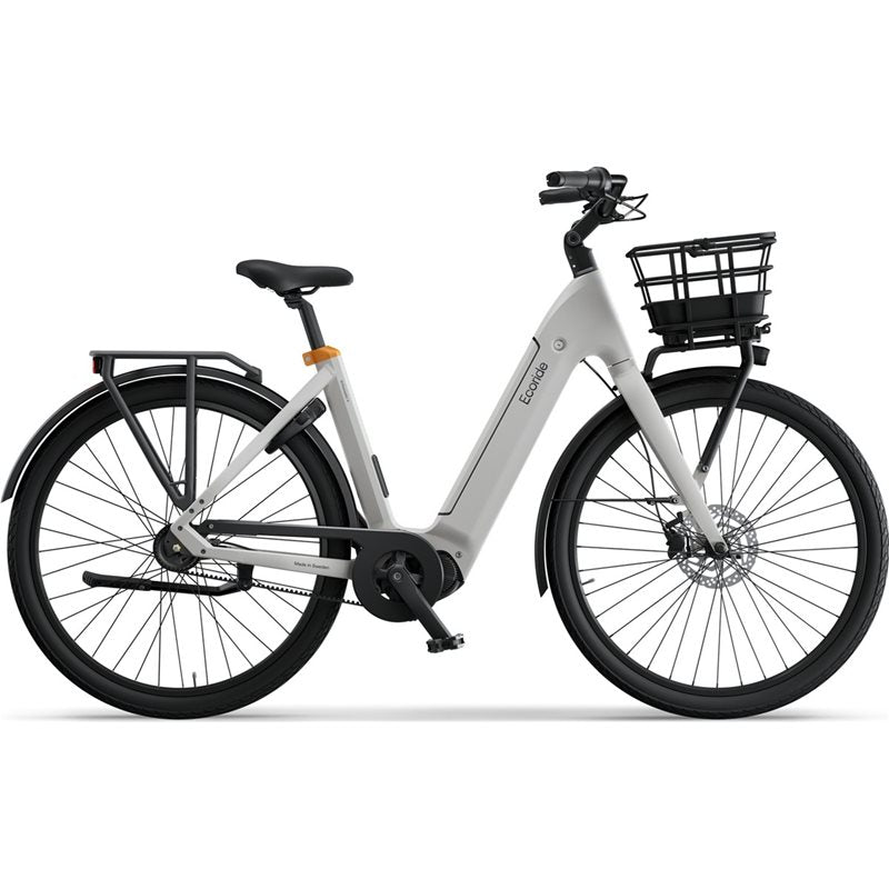 Elcykel Ecoride Ambassador 4 Mid Belt Fotbroms Vit