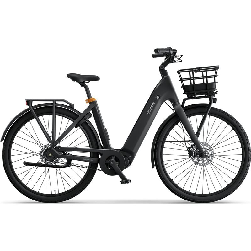Elcykel Ecoride Ambassador 4 Mid Belt Skivbroms Svart