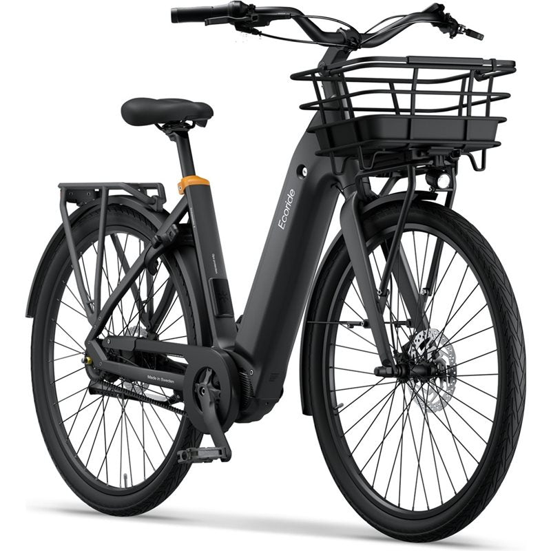 Elcykel Ecoride Ambassador 4 Mid Belt Skivbroms Svart
