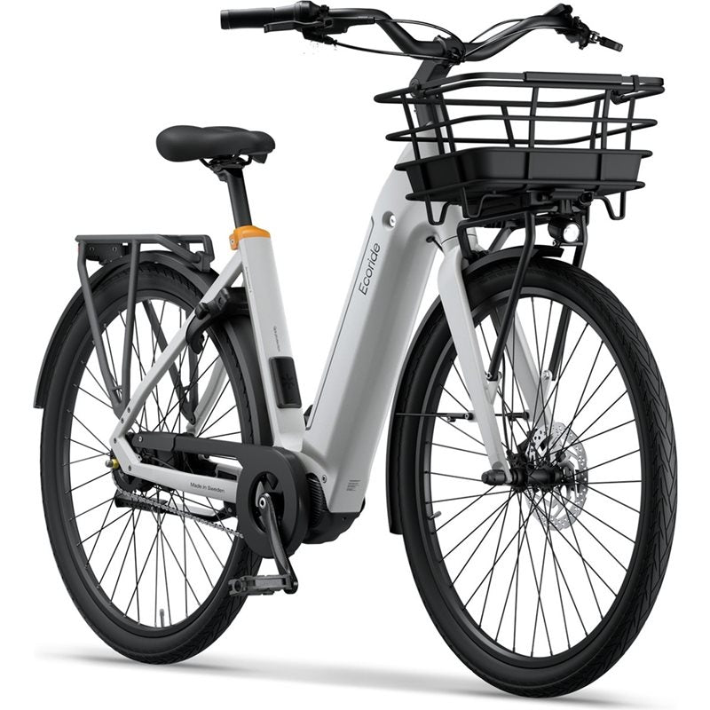 Elcykel Ecoride Ambassador 4 Mid Fotbroms Vit