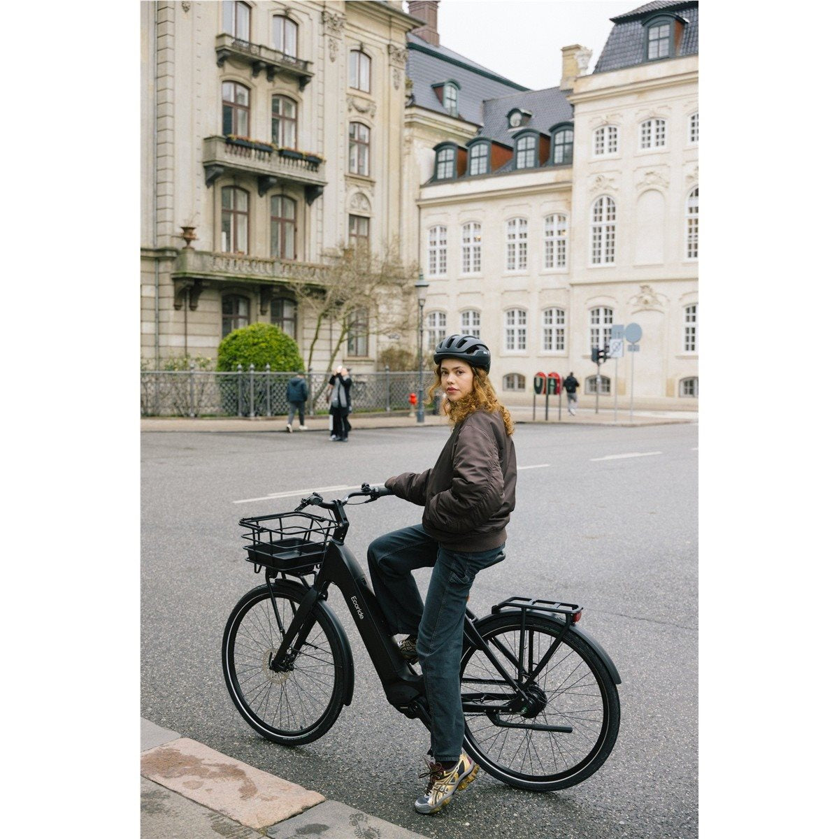 Elcykel Ecoride Ambassador 4 Mid Fotbroms Vit