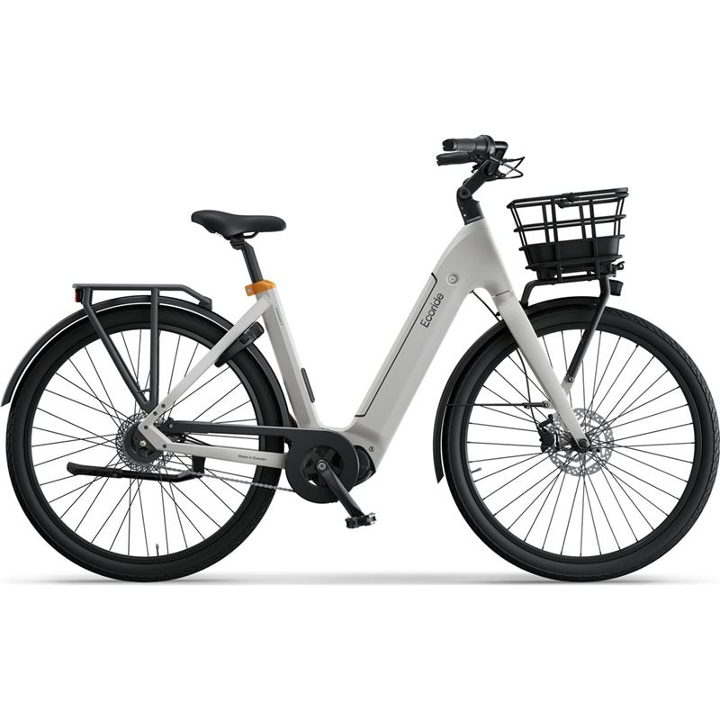 Elcykel Ecoride Ambassador 4 Mid Skivbroms Vit