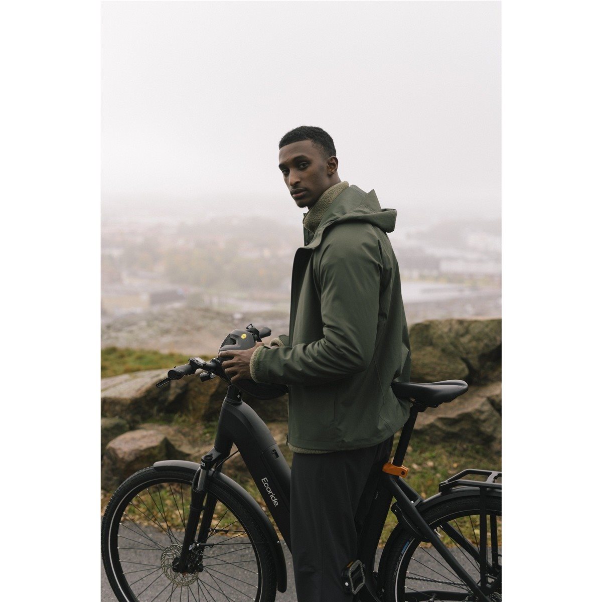 Elcykel Ecoride Tripper 4 Hub Low Svart