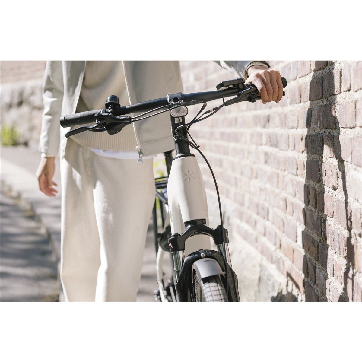 Elcykel Ecoride Tripper 4 Mid Low Vit