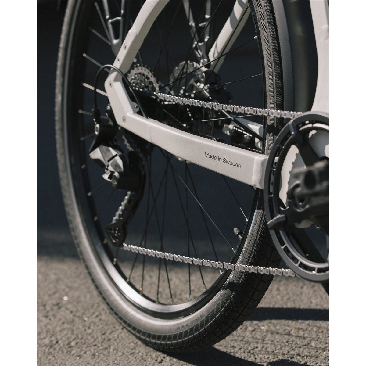 Elcykel Ecoride Tripper 4 Mid Low Vit