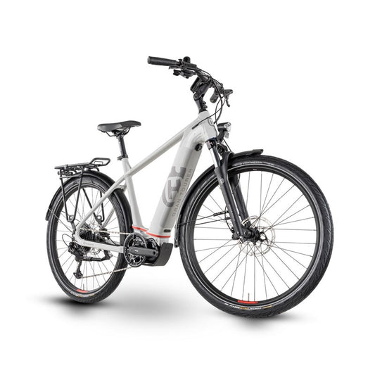 Elcykel Husqvarna Gran Tourer GT1 Gent 27.5 9-vxl E6100/630Wh Grå