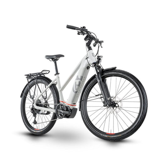 Elcykel Husqvarna Gran Tourer GT1 Lady 27.5 9-vxl E6100/630Wh Grå