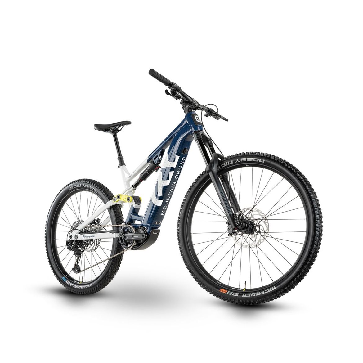 Elcykel Husqvarna Mountain Cross MC2 29/27.5 EP8/630Wh Blå/Vit