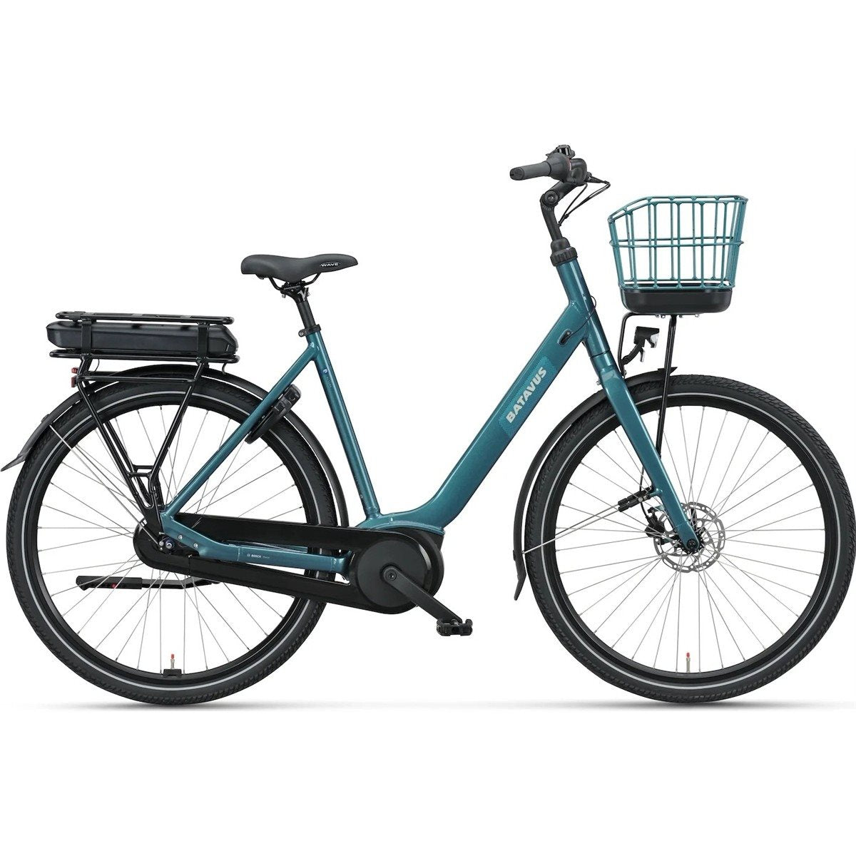 Elcykel Hybrid Batavus Altura CP City DK Light Sea Green