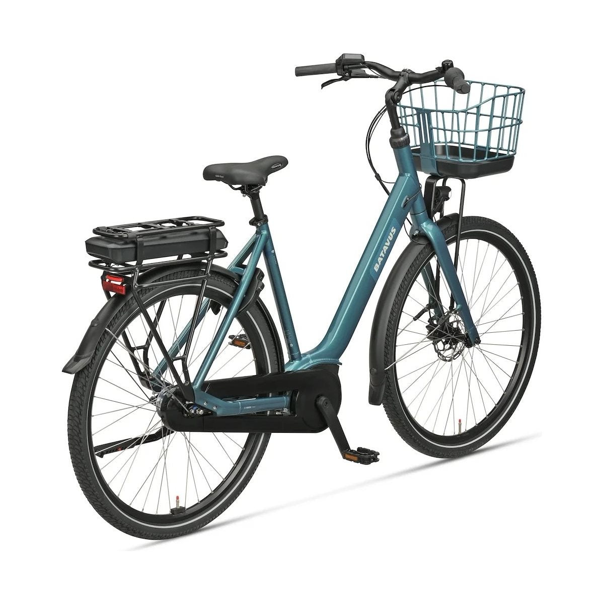 Elcykel Hybrid Batavus Altura CP City DK Light Sea Green