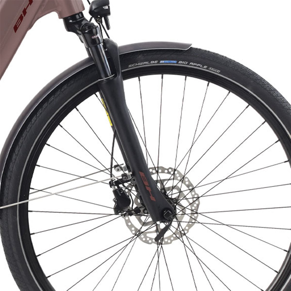 Elcykel Hybrid BH ATOMe Diamond Wave Pro Red