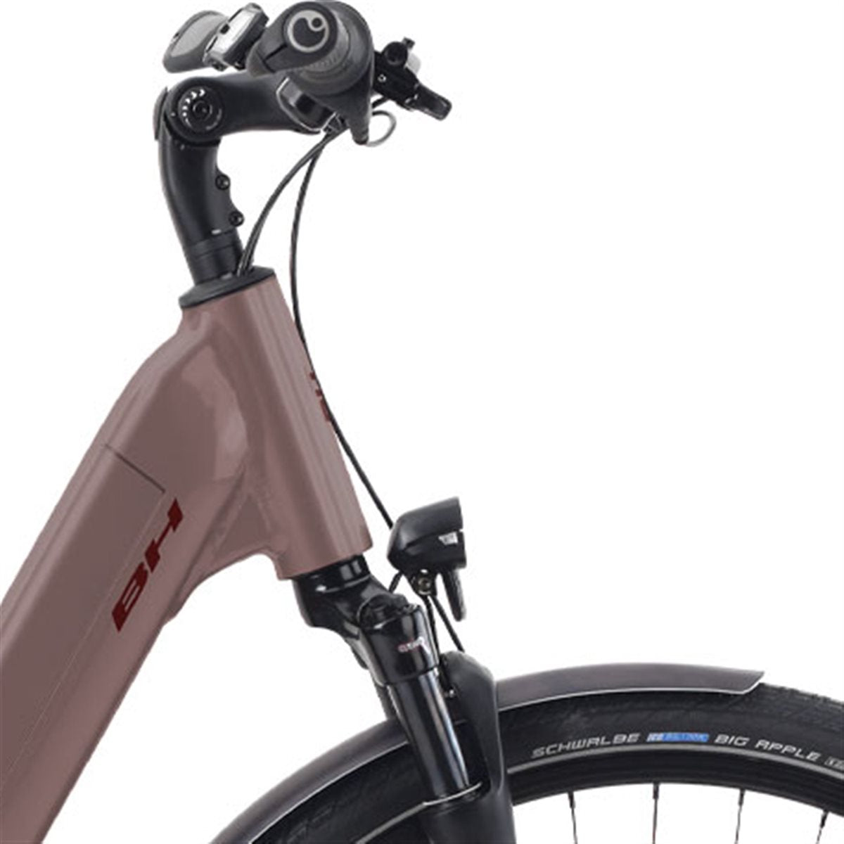 Elcykel Hybrid BH ATOMe Diamond Wave Pro Red