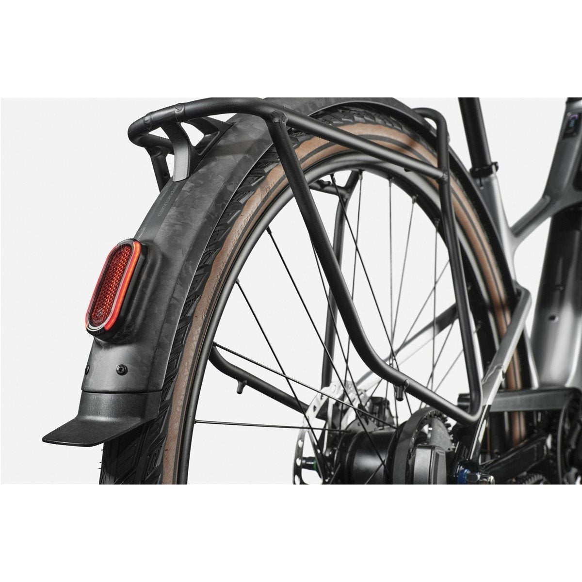 Elcykel Hybrid Cannondale FlyingV 1 Silver