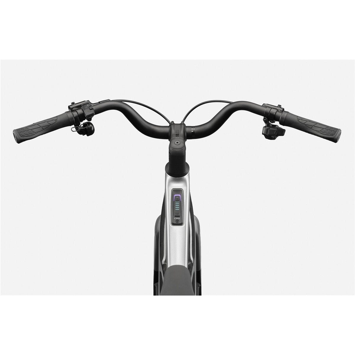 Elcykel Hybrid Cannondale FlyingV 1 Silver