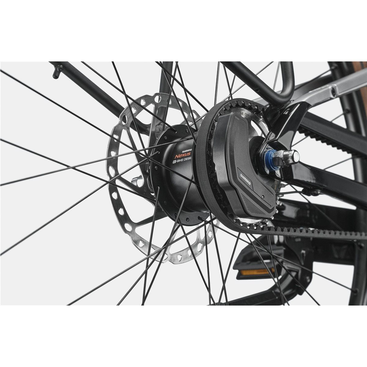Elcykel Hybrid Cannondale FlyingV 1 Silver