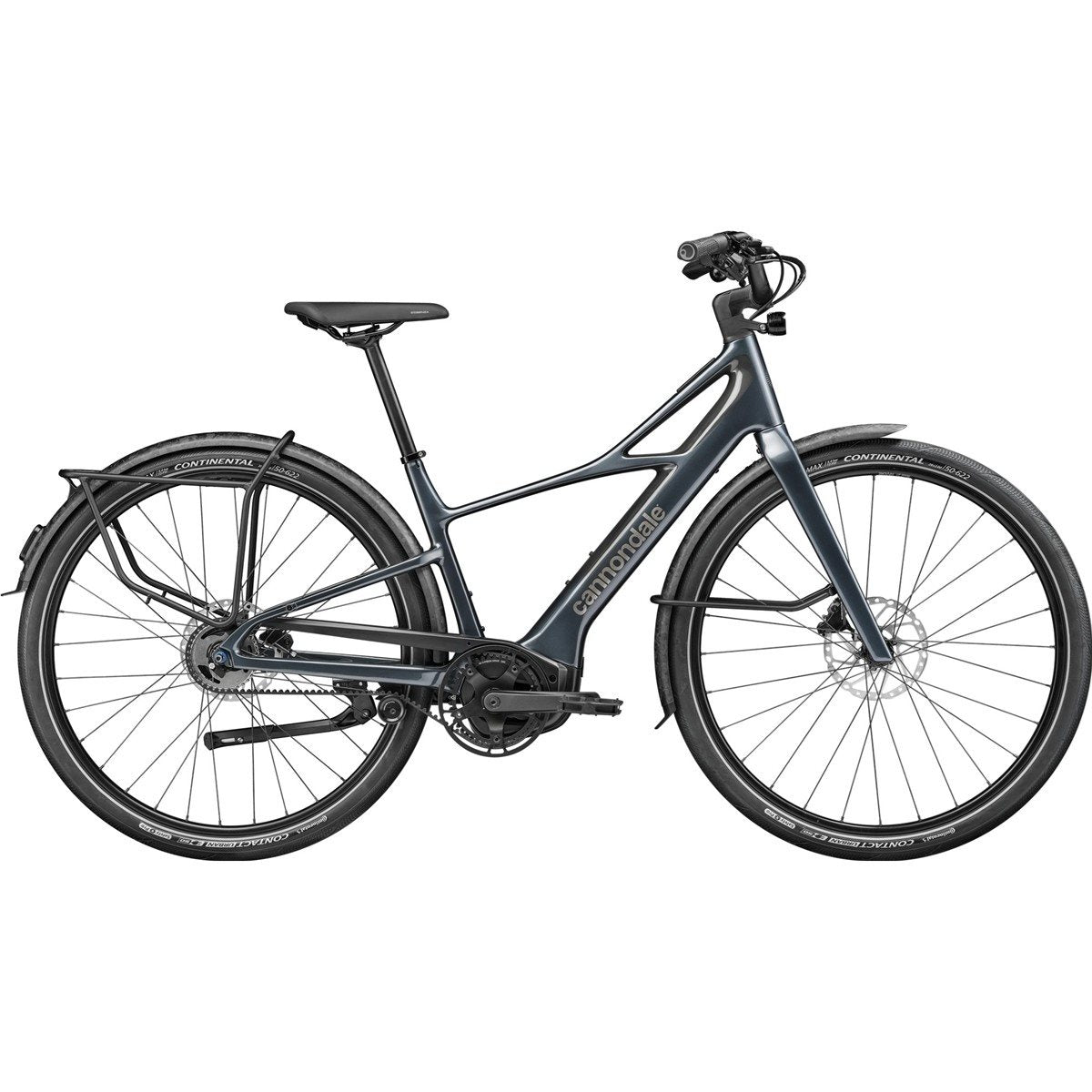 Elcykel Hybrid Cannondale FlyingV 2 Tungsten Blue
