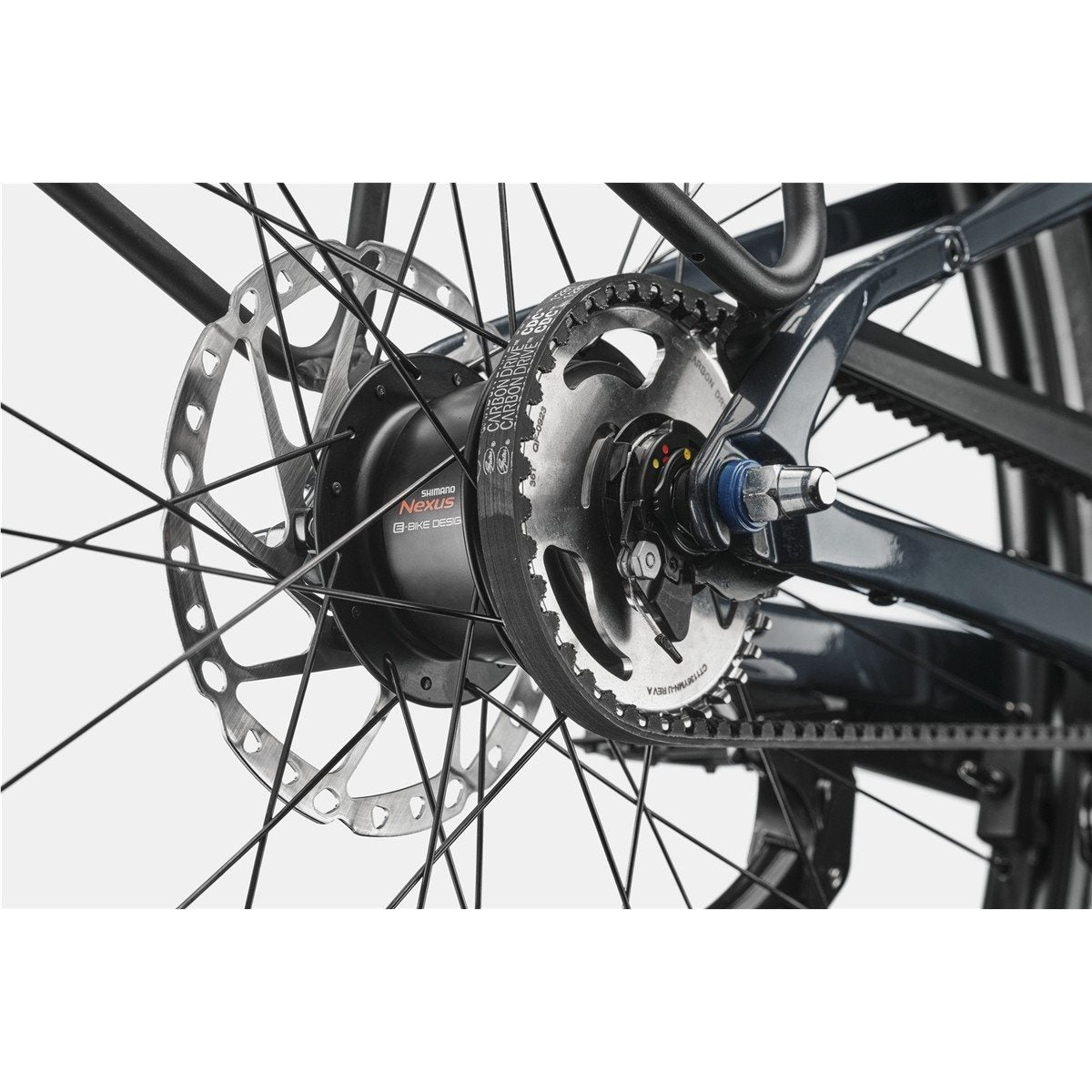 Elcykel Hybrid Cannondale FlyingV 2 Tungsten Blue