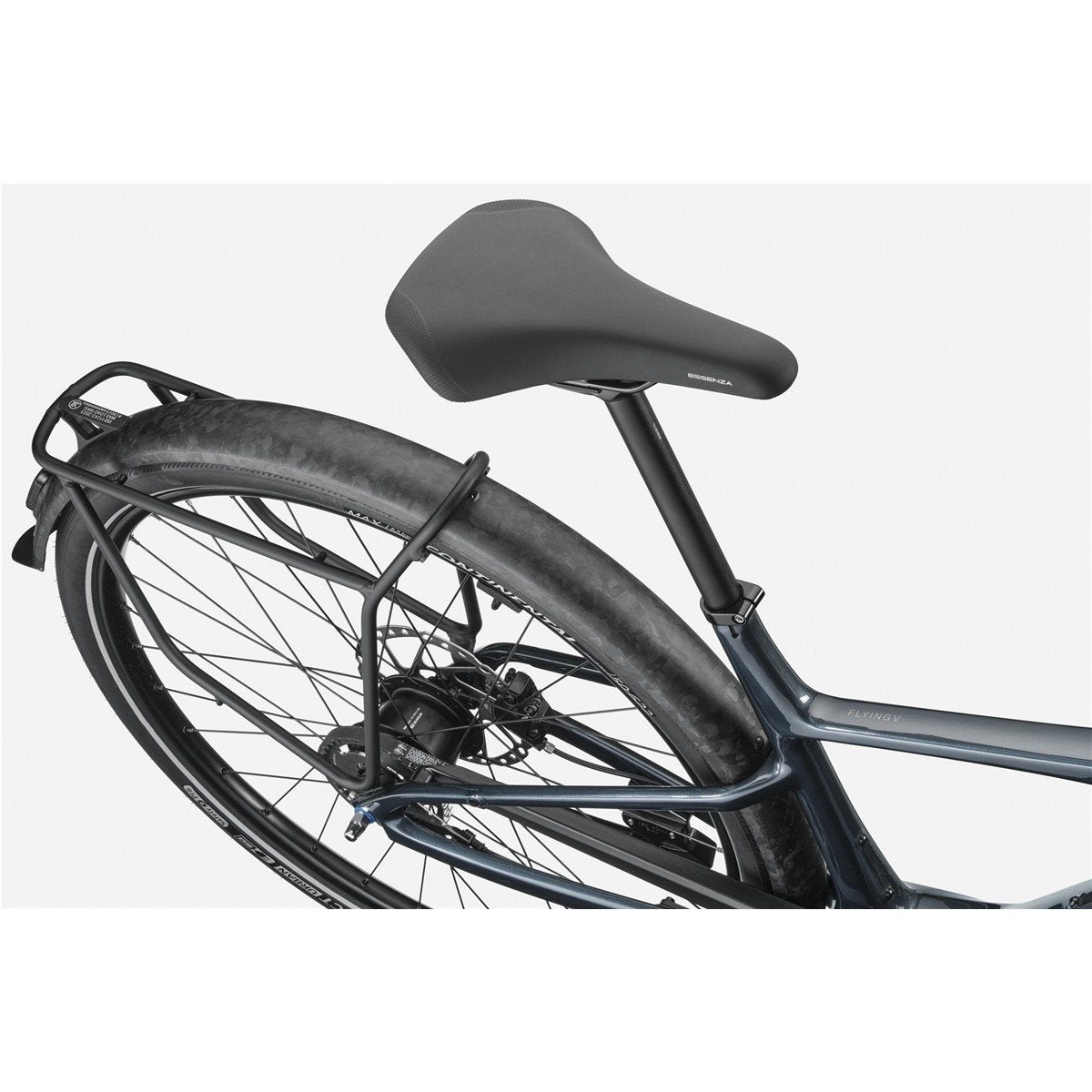 Elcykel Hybrid Cannondale FlyingV 2 Tungsten Blue