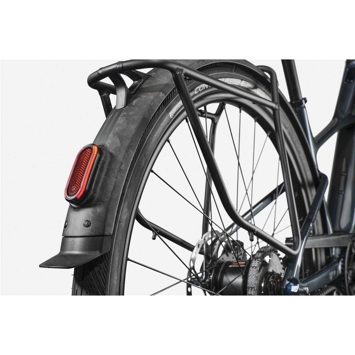 Elcykel Hybrid Cannondale FlyingV 2 Tungsten Blue