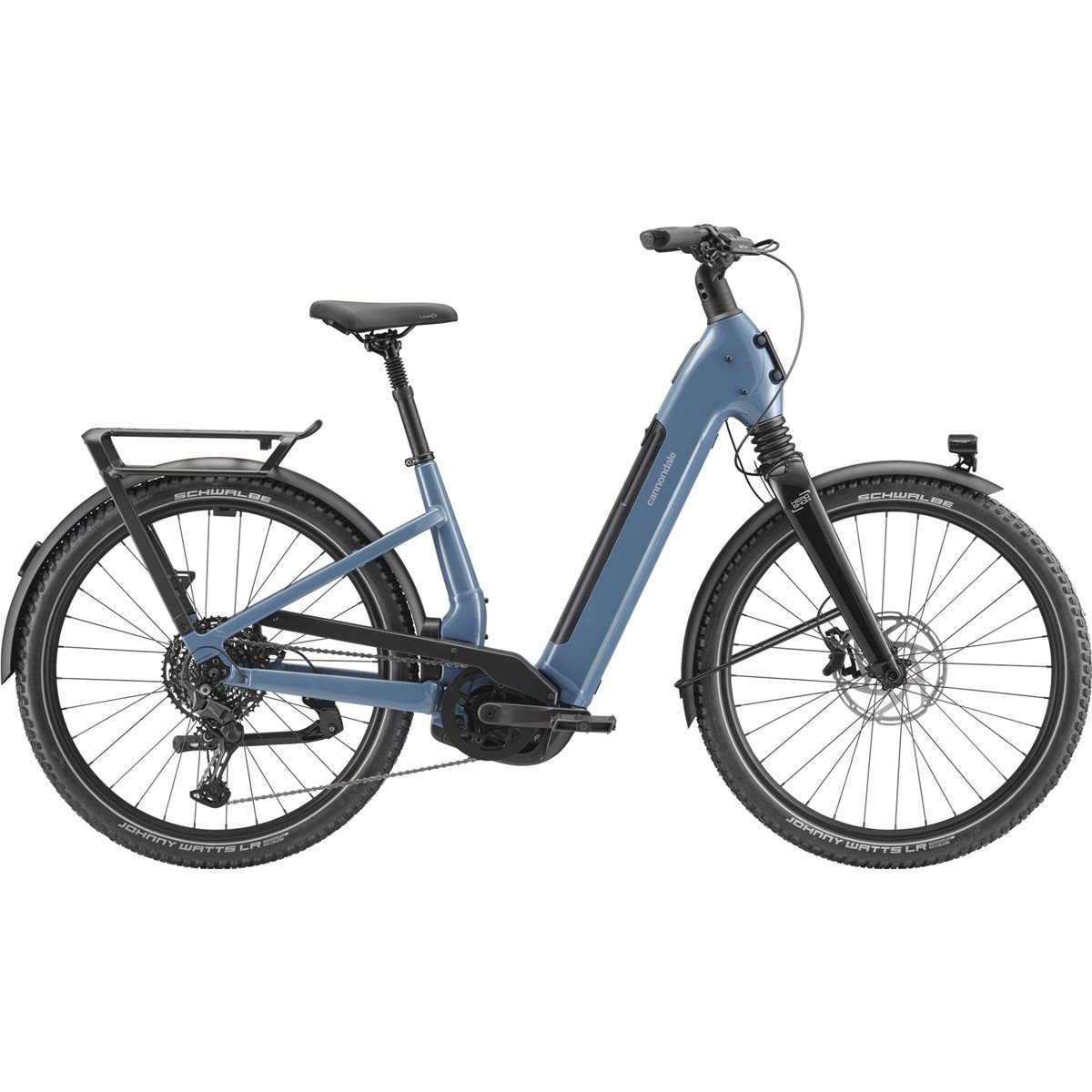 Elcykel Hybrid Cannondale Tesoro 2 Low Storm Cloud