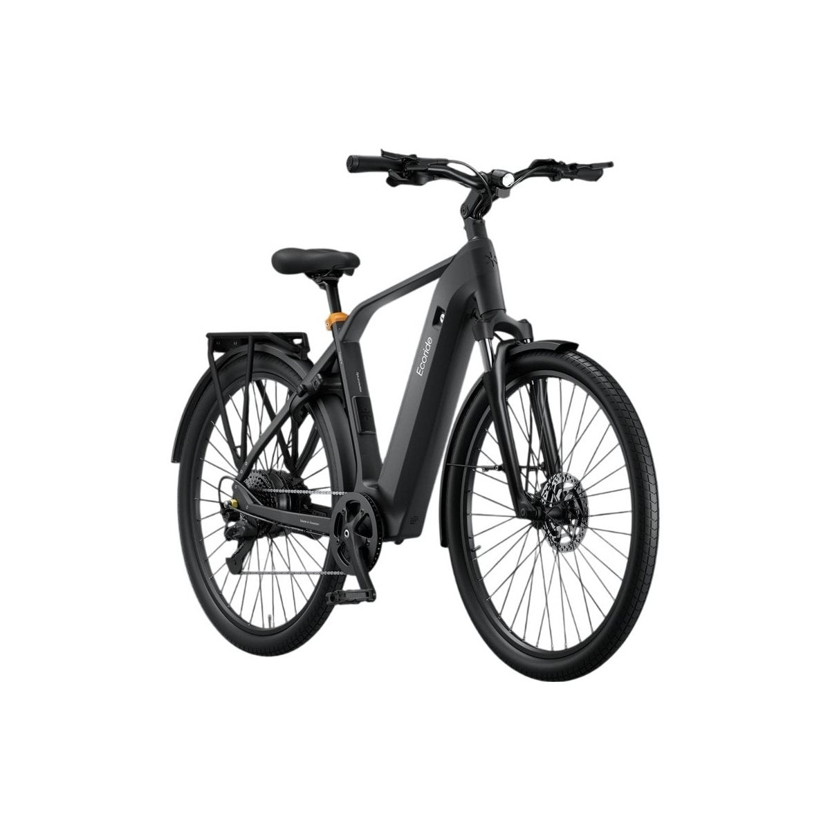 Elcykel Hybrid Ecoride Tripper 4 Hub Herr Black