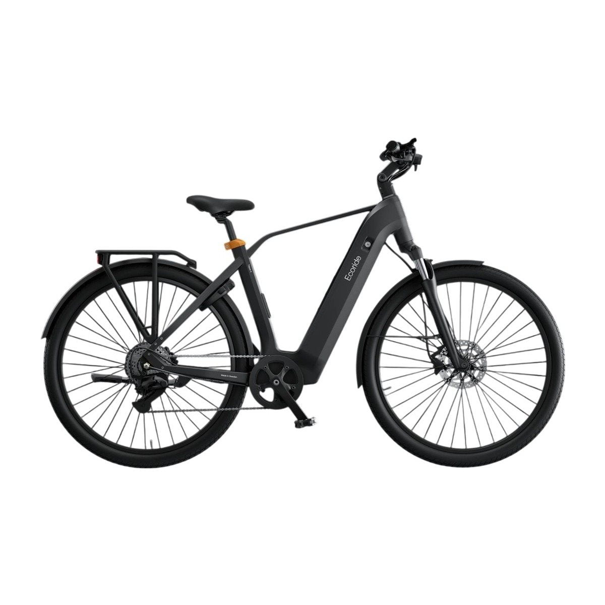 Elcykel Hybrid Ecoride Tripper 4 Hub Herr Black