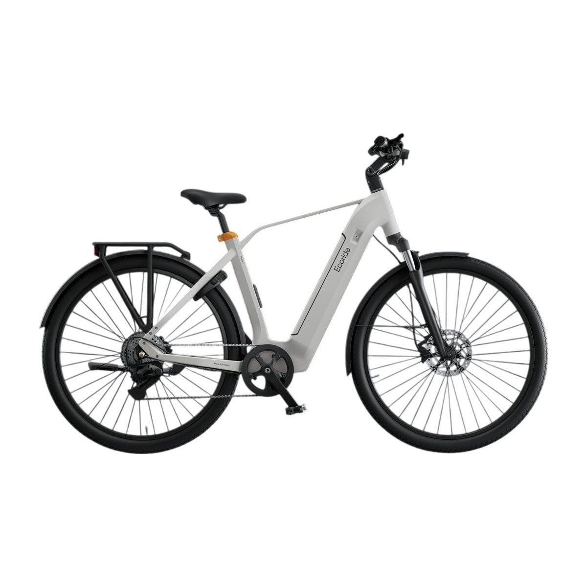 Elcykel Hybrid Ecoride Tripper 4 Hub Herr White