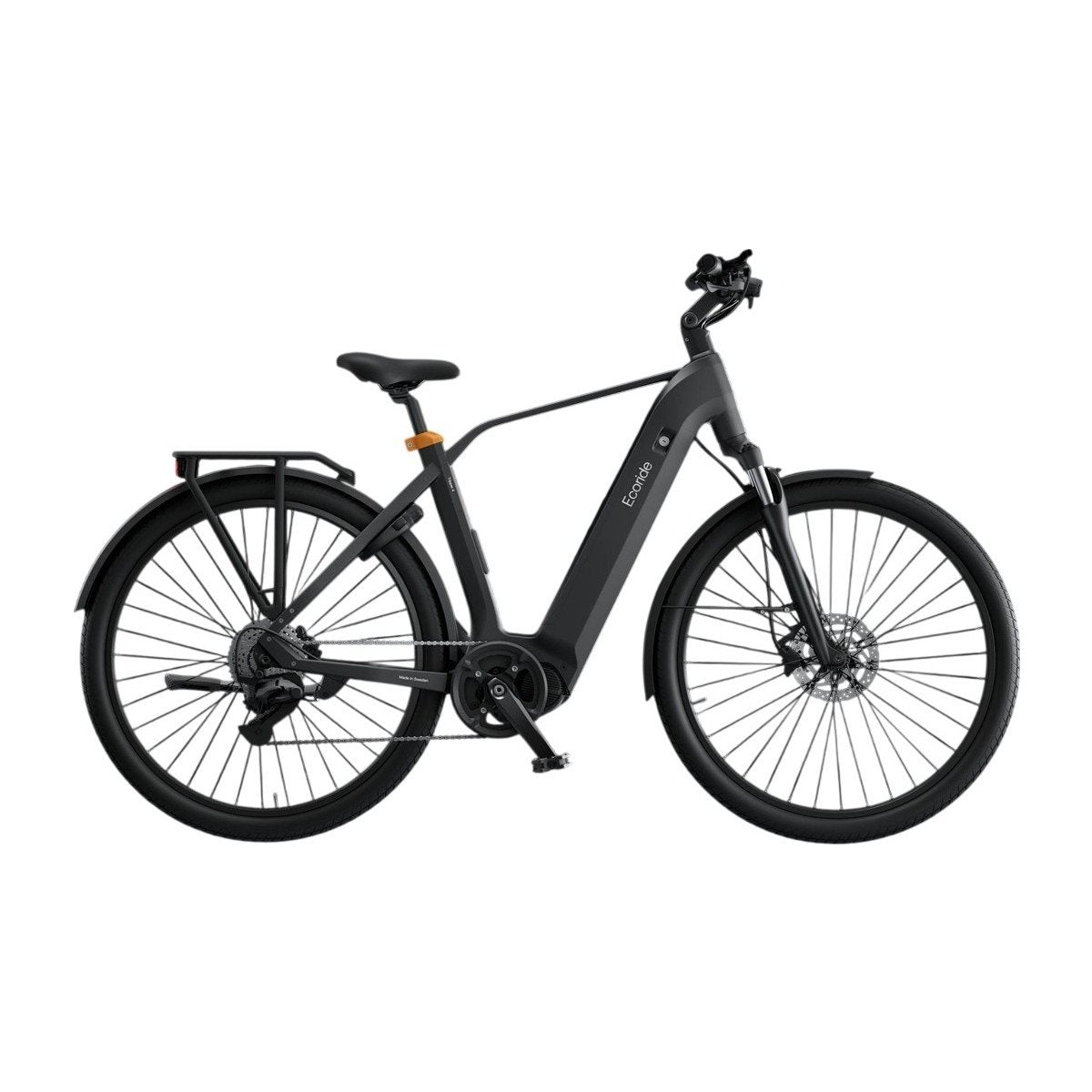 Elcykel Hybrid Ecoride Tripper 4 Shimano EP6 Mid Herr Black