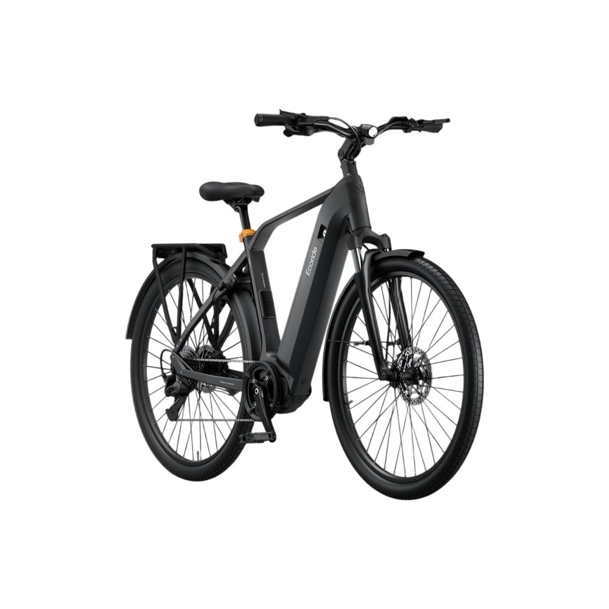 Elcykel Hybrid Ecoride Tripper 4 Shimano EP6 Mid Herr Black