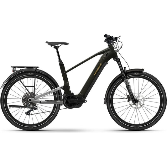 Elcykel Hybrid Haibike ADVENTR 6 High Sparkling Black/Platinum Chrome