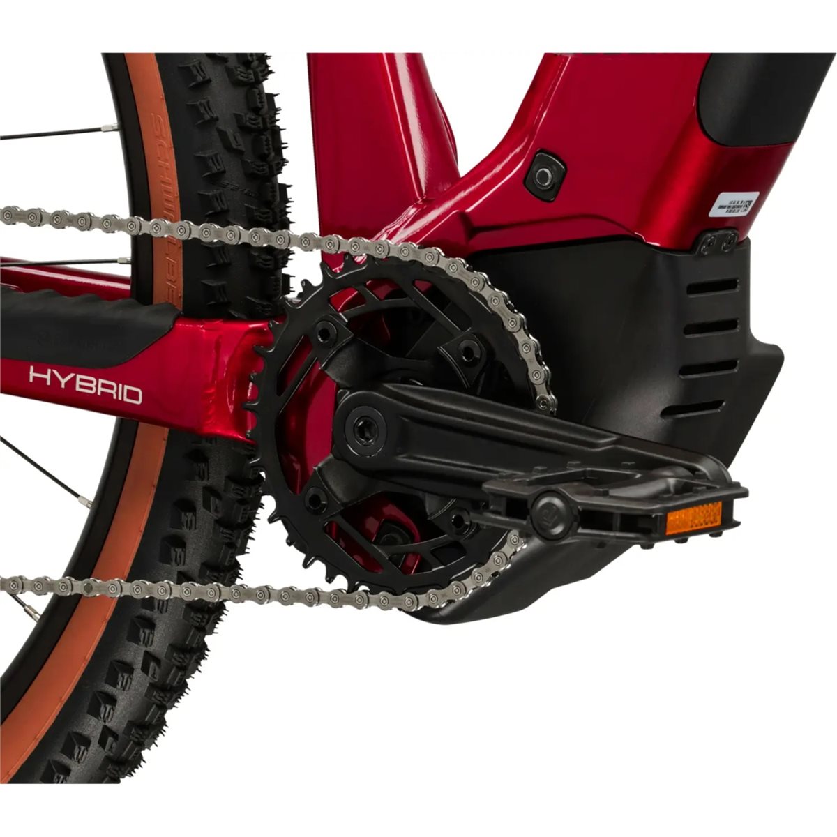 Elcykel Hybrid Kross Influx 2.0 M 600 Ruby/Black