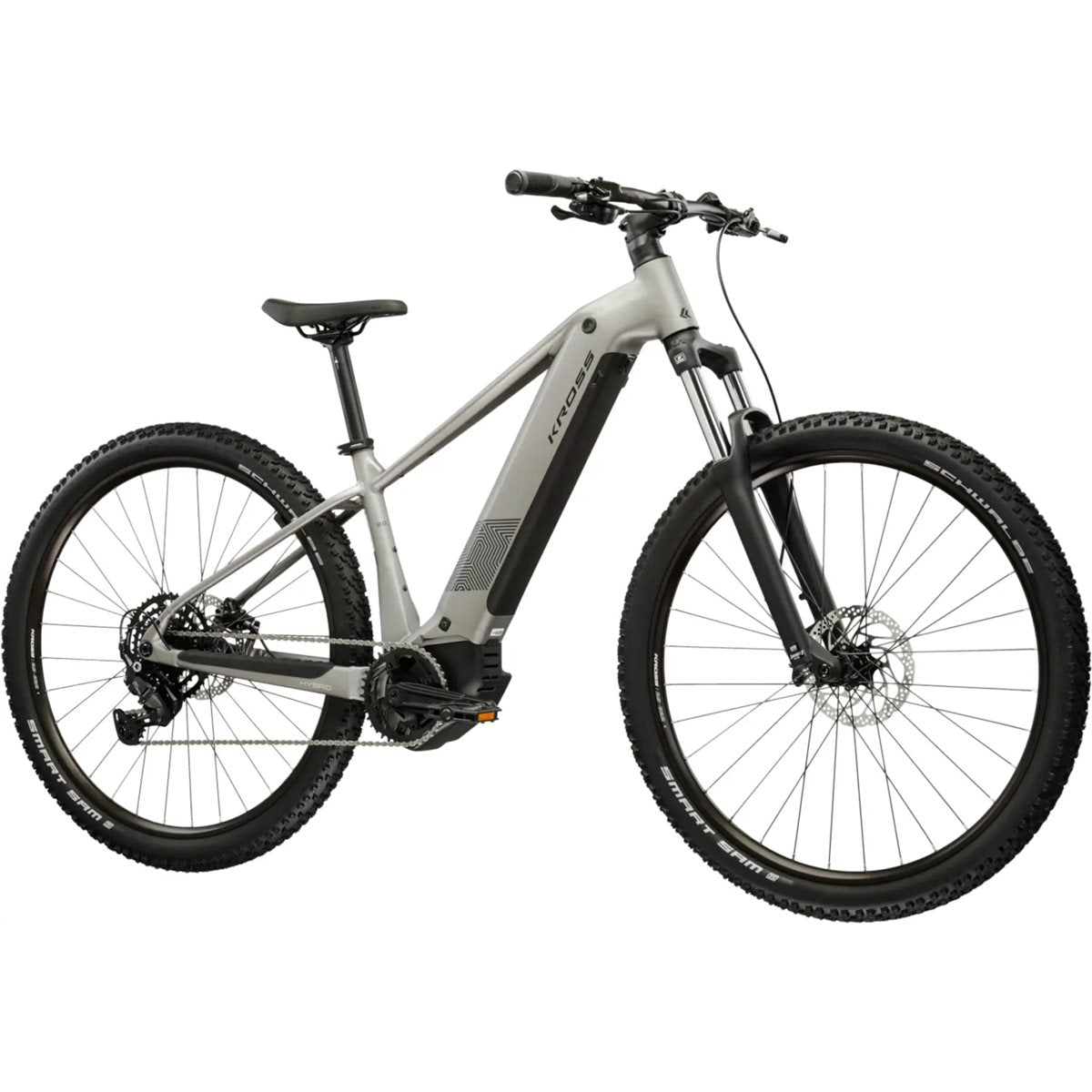 Elcykel Hybrid Kross Influx 2.0 M 600 Silver/Black