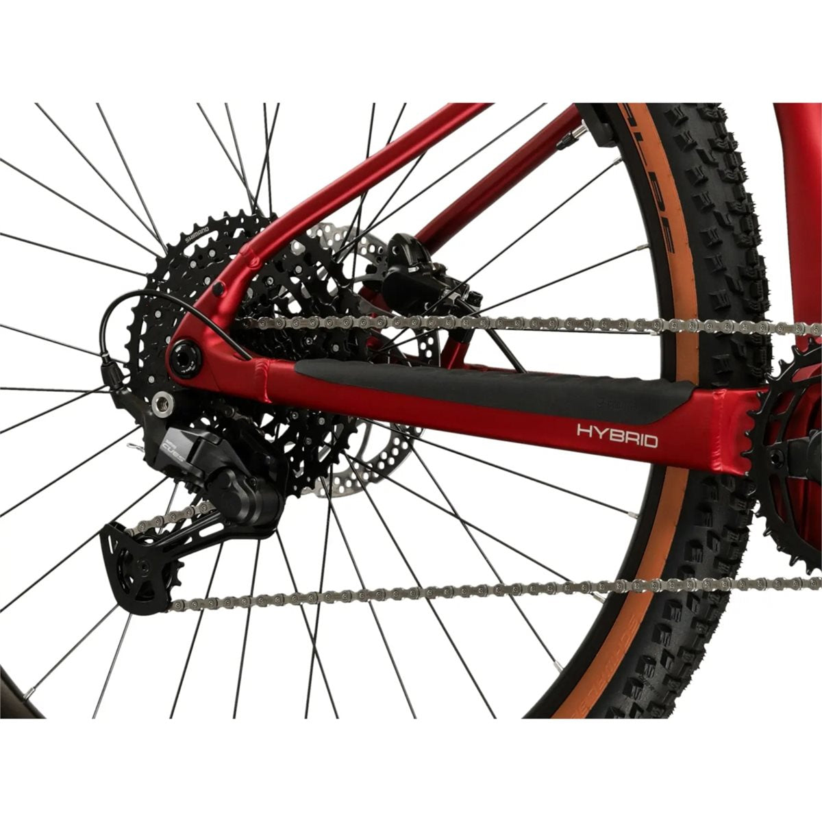 Elcykel Hybrid Kross Influx 3.0 M 800 Ruby/Yellow