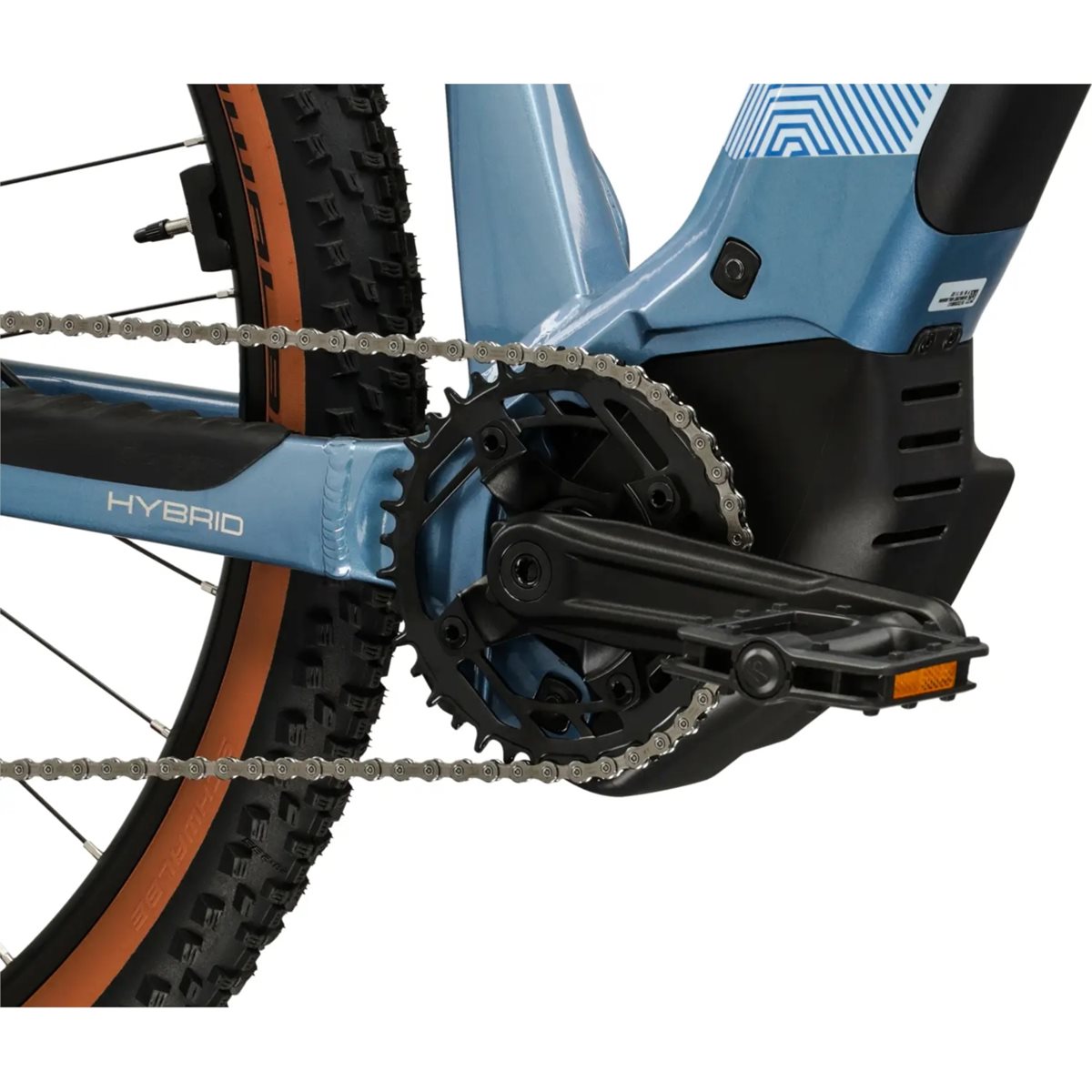 Elcykel Hybrid Kross Influx 3.0 W 800 Blue/Sky Blue