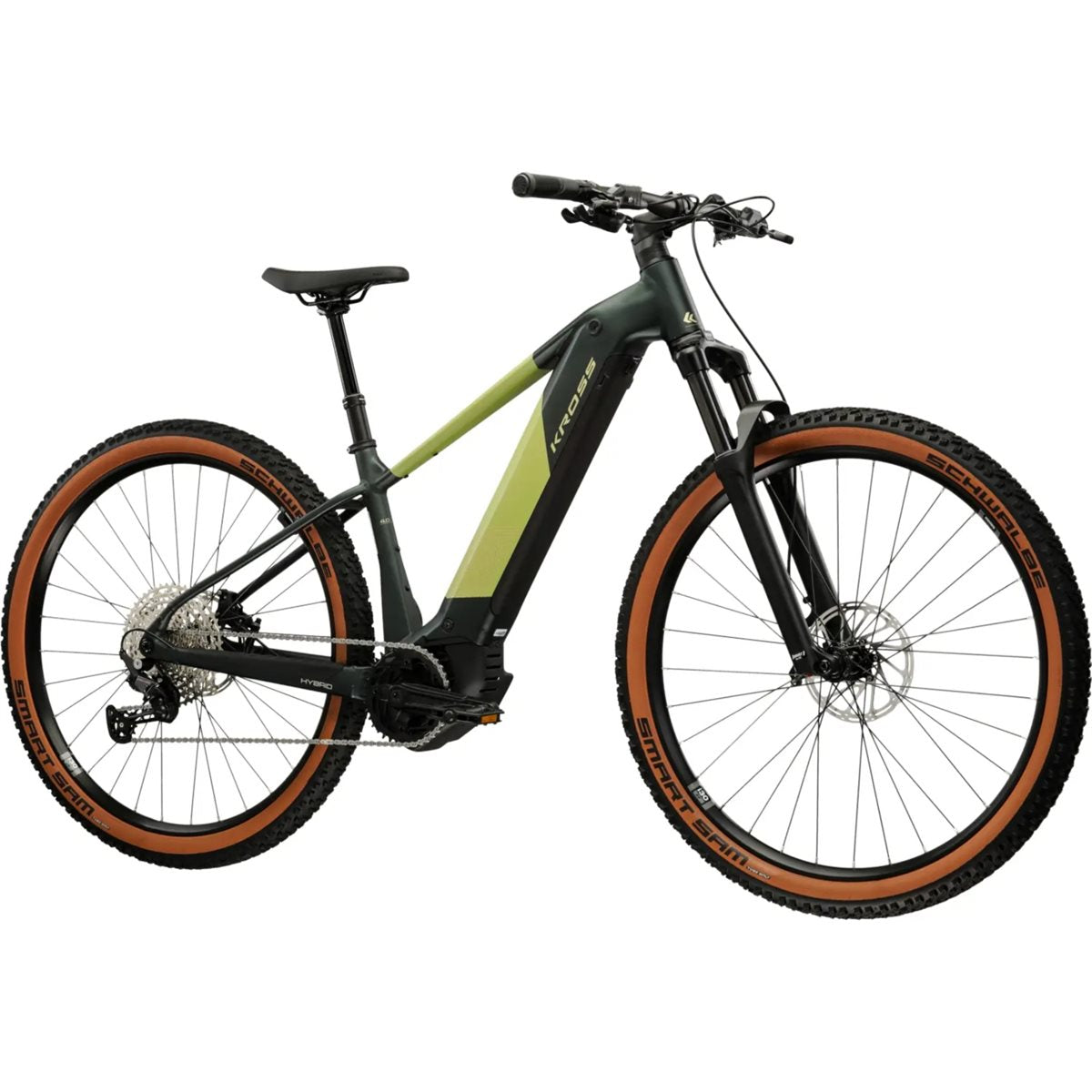 Elcykel Hybrid Kross Influx 4.0 M 800 Green/Khaki