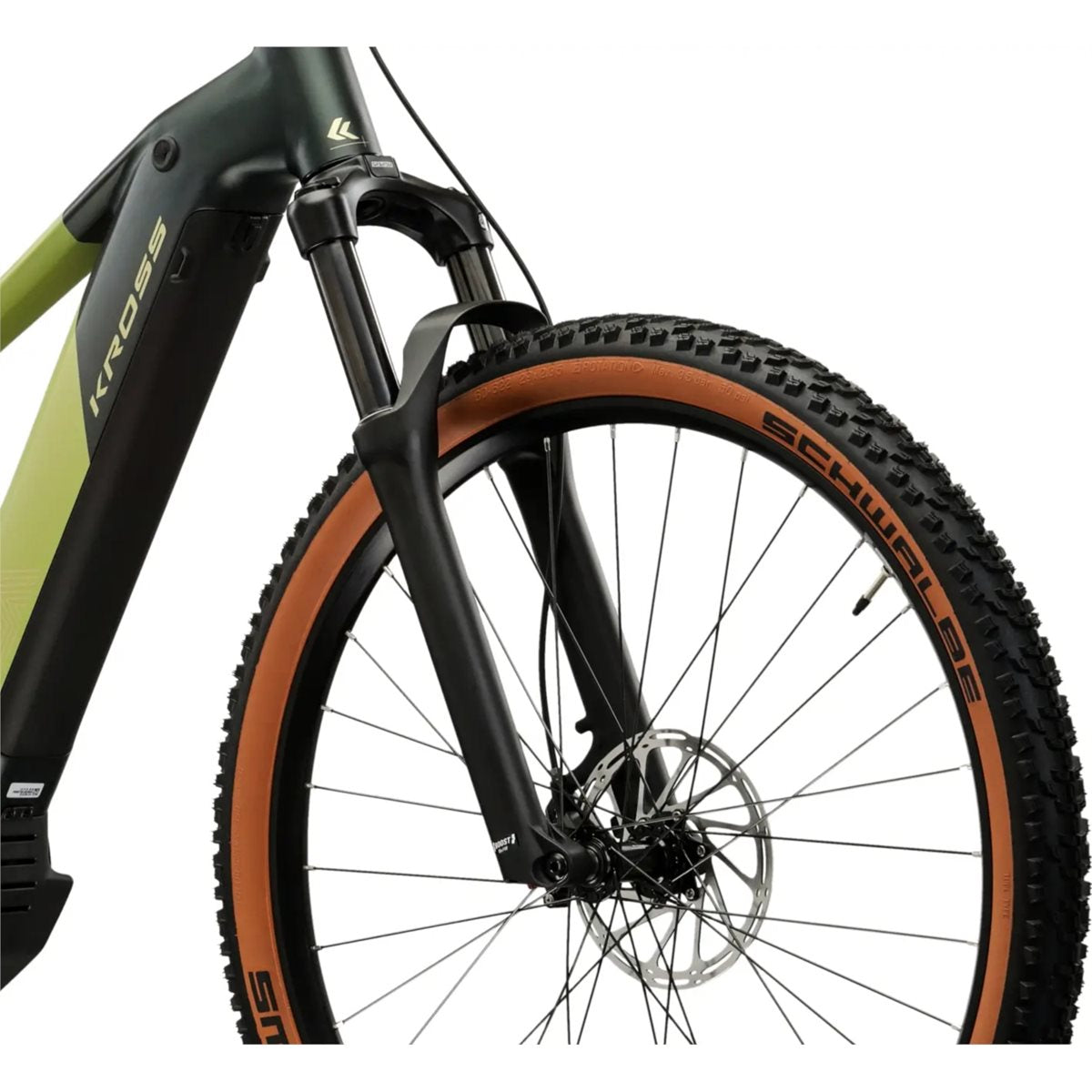 Elcykel Hybrid Kross Influx 4.0 M 800 Green/Khaki