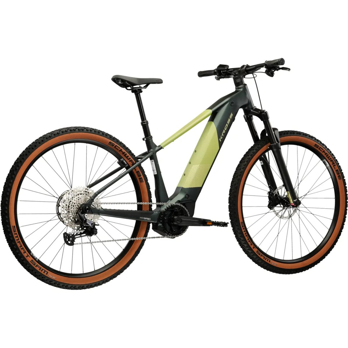 Elcykel Hybrid Kross Influx 4.0 M 800 Green/Khaki