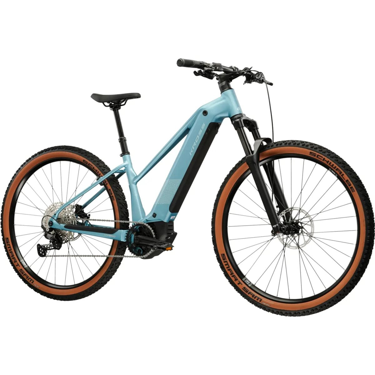 Elcykel Hybrid Kross Influx 4.0 W 800 Blue/Sky Blue