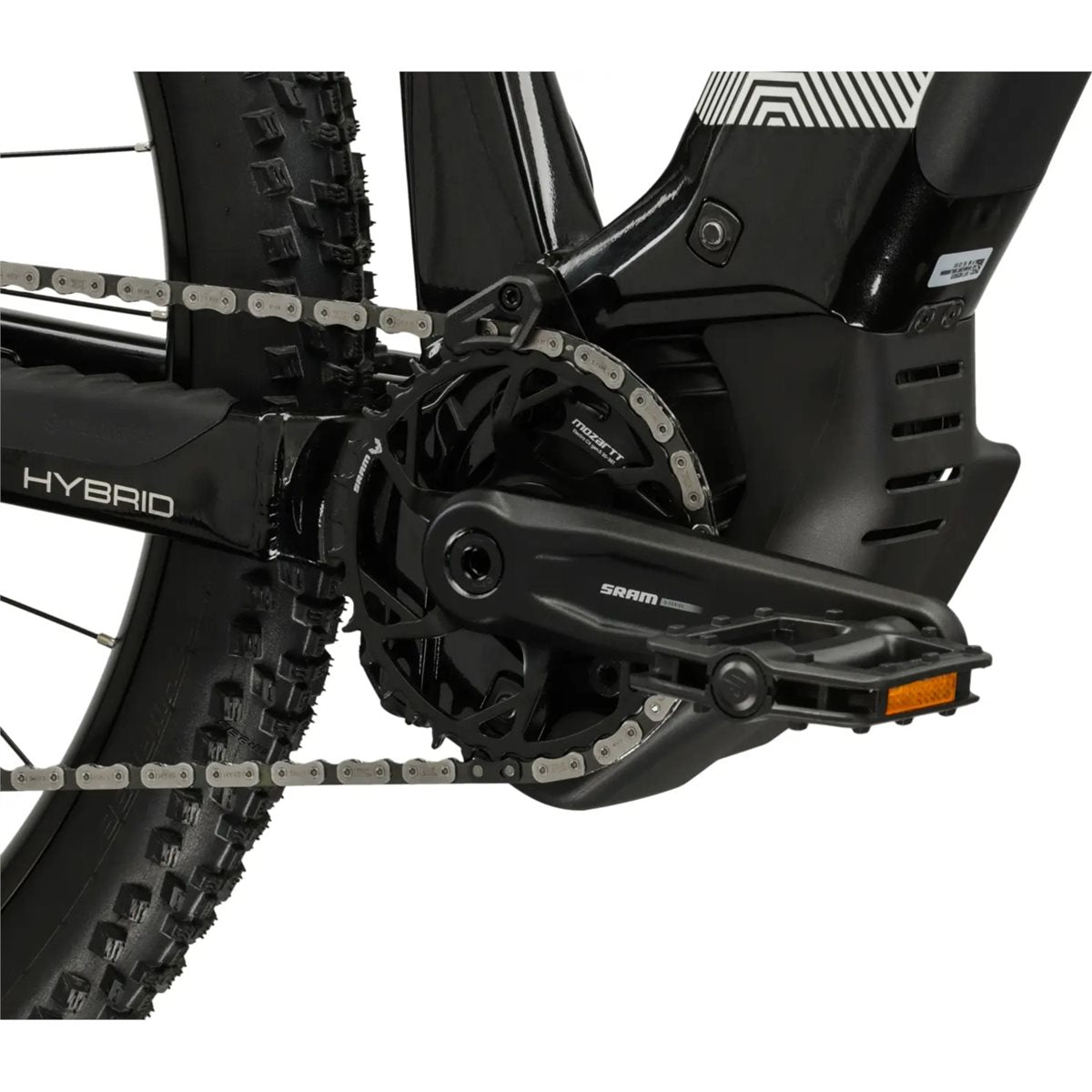 Elcykel Hybrid Kross Influx 5.0 M 800 Black/White