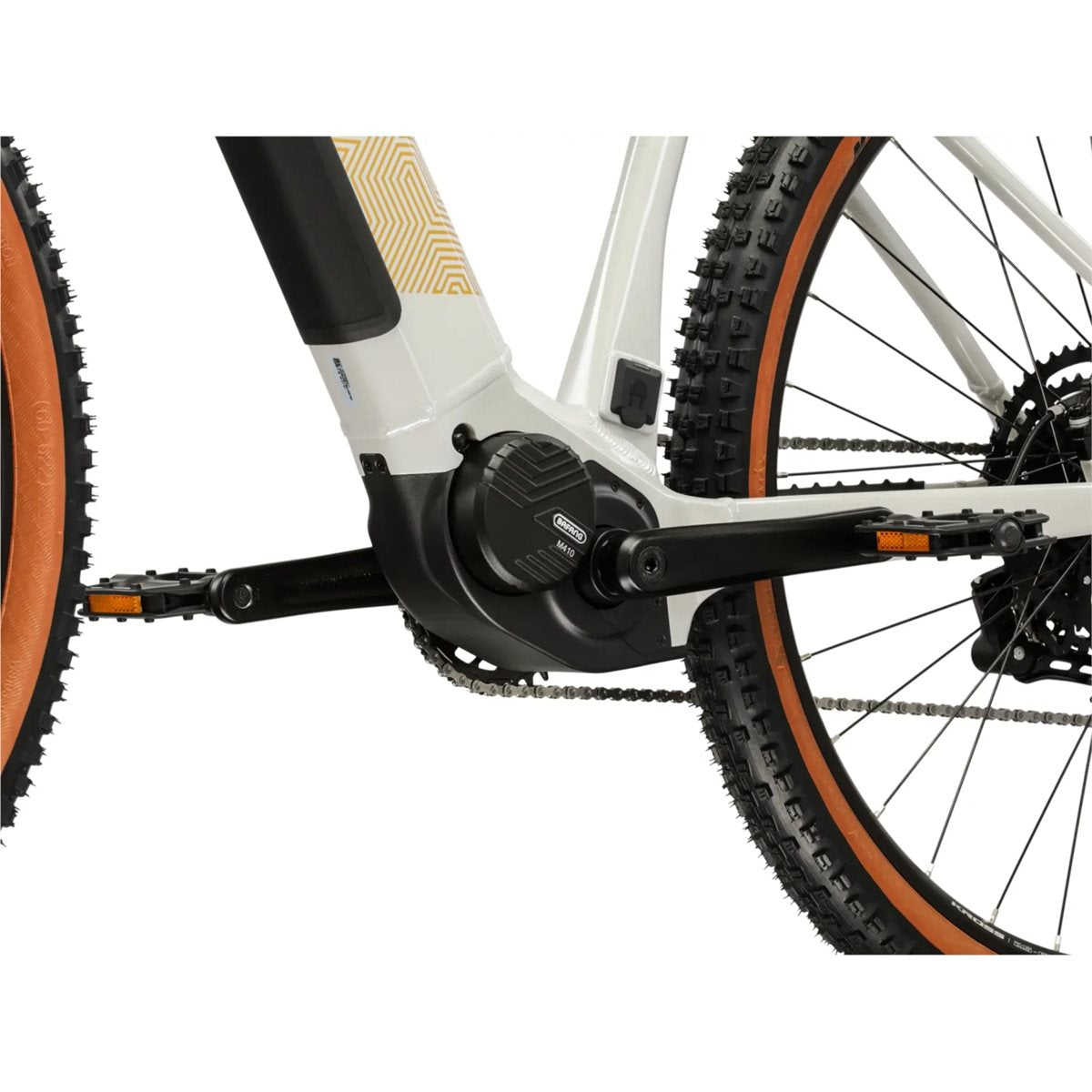 Elcykel hybrid Kross Influx Hybrid 1.0 W 720 Grey/Yellow