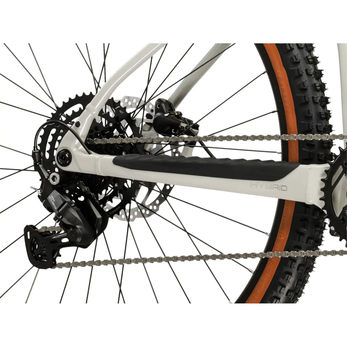 Elcykel hybrid Kross Influx Hybrid 1.0 W 720 Grey/Yellow