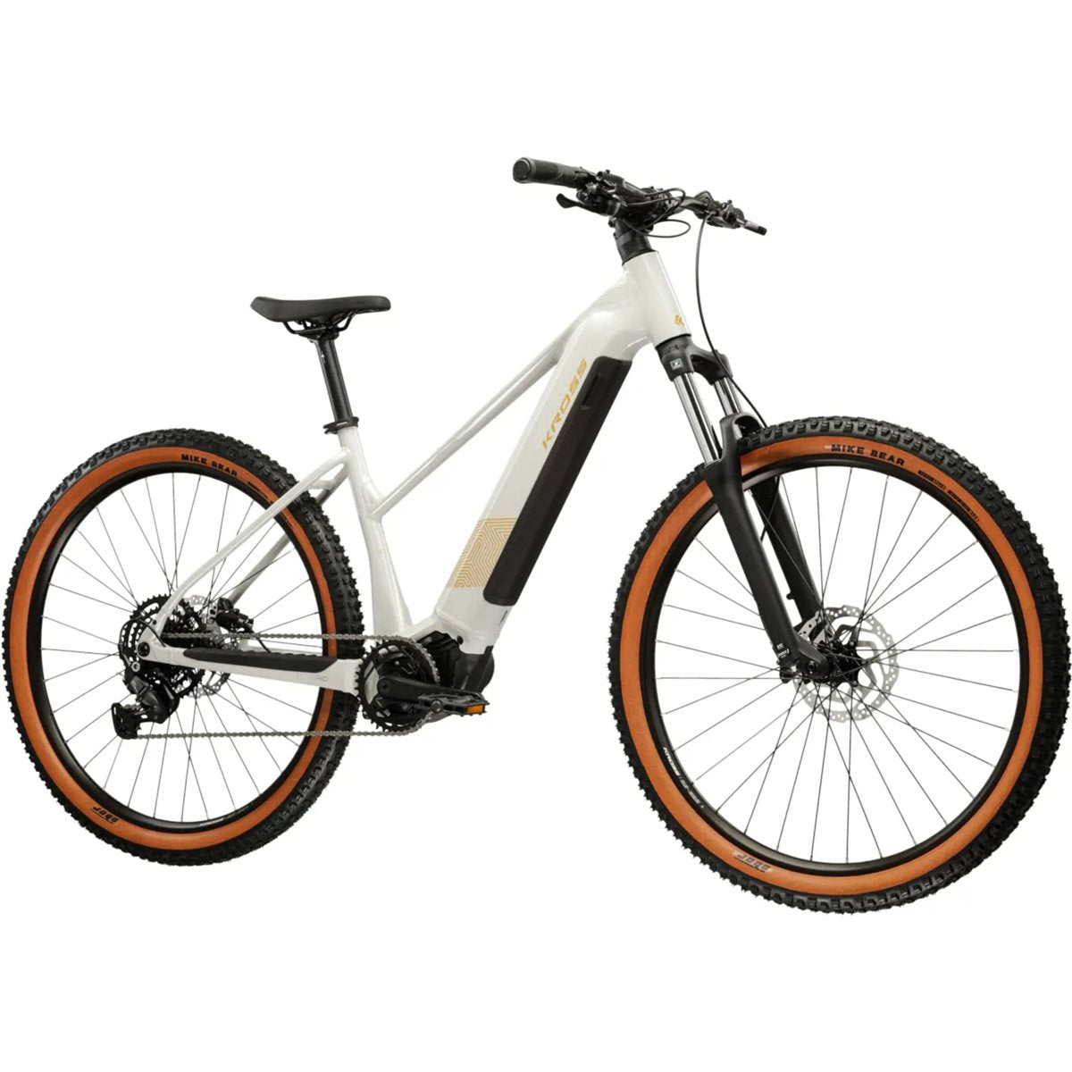 Elcykel hybrid Kross Influx Hybrid 1.0 W 720 Grey/Yellow