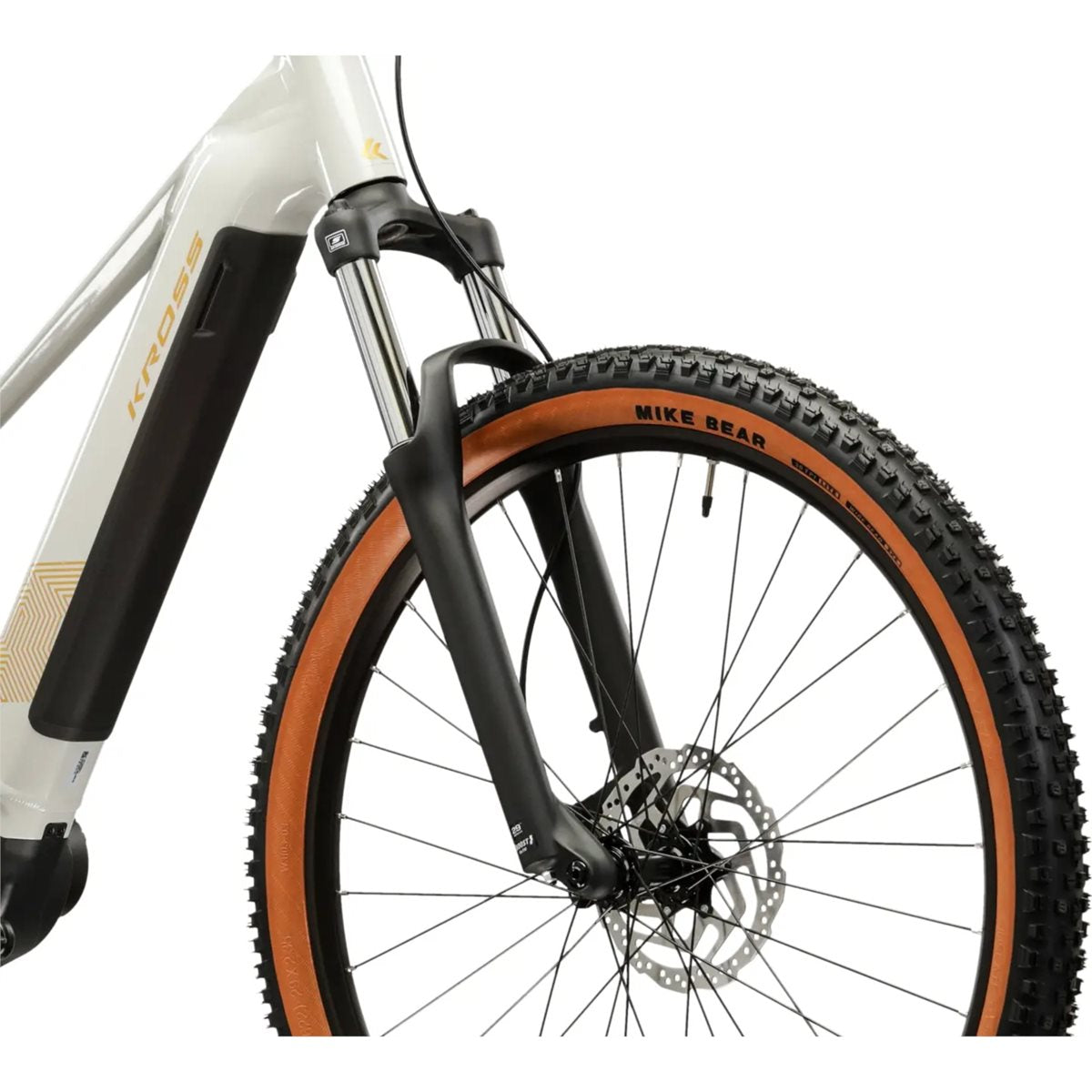 Elcykel hybrid Kross Influx Hybrid 1.0 W 720 Grey/Yellow